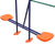 Swing Set with 5 Seats Orange