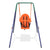 Toddler Swing Set with Safety Harness Orange