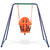 2-in-1 Single Swing and Toddler Swing Orange