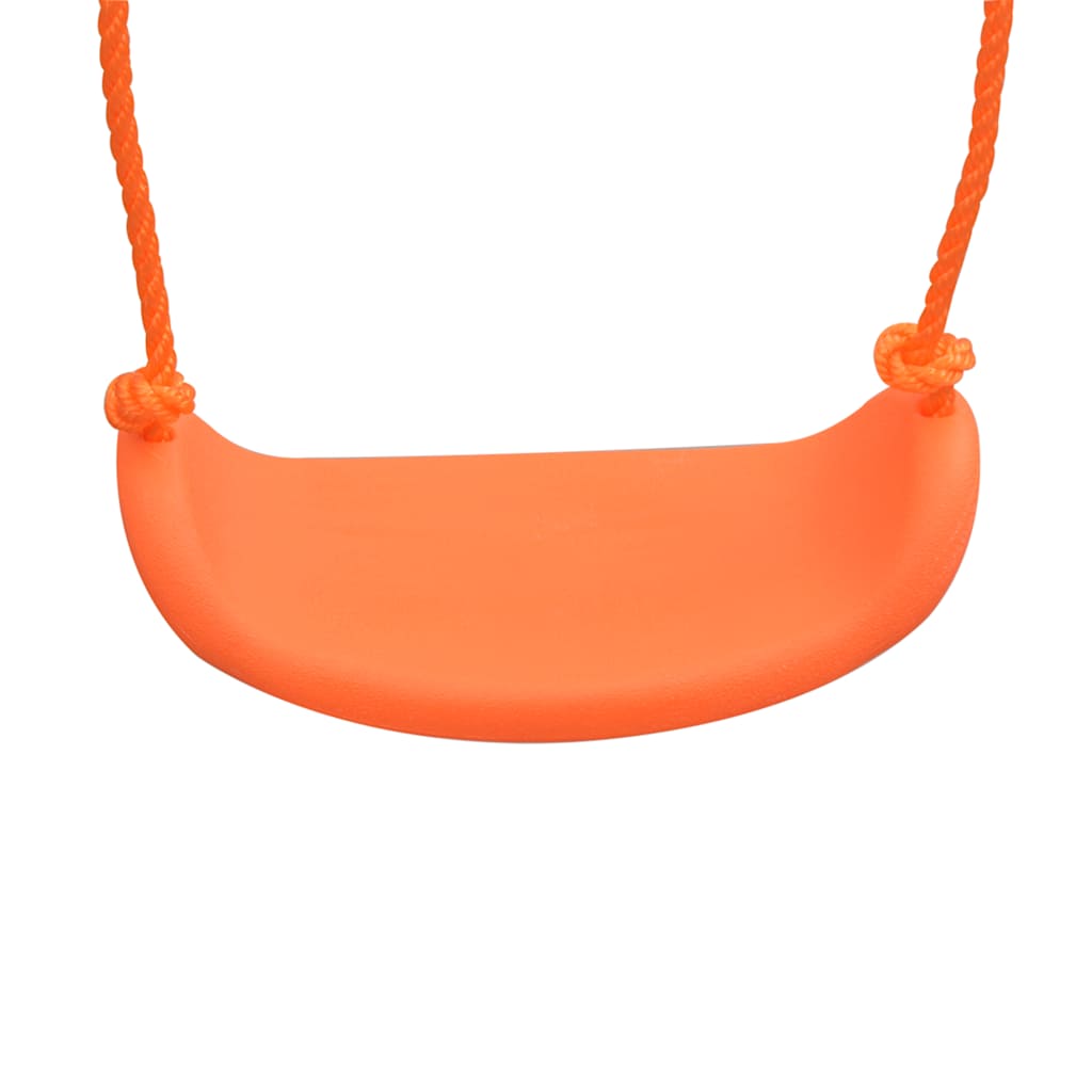 2-in-1 Single Swing and Toddler Swing Orange