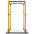 Fitness Power Rack 140x145x214 cm Yellow and Black