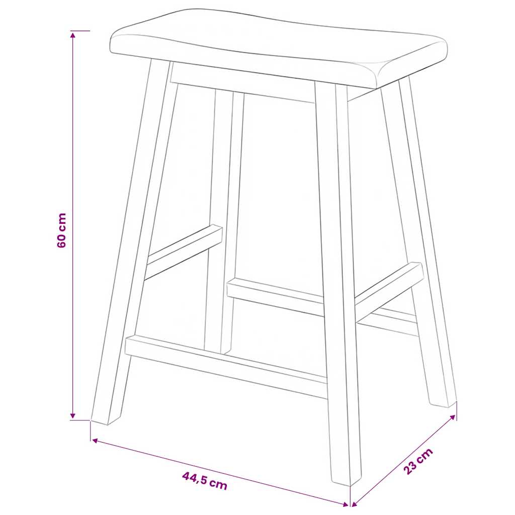 Bar Set 3 Pieces MDF White