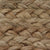 Area Rug Braided Jute 90 cm Round
