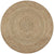 Area Rug Braided Jute 150 cm Round