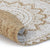 Area Rug Braided Jute Printed 120 cm Round