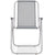 6 Piece Outdoor Dining Set Steel and Textilene Grey