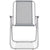 8 Piece Outdoor Dining Set Steel and Textilene Grey