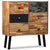 Side Cabinet with 6 Drawers 70x30x76 cm Solid Reclaimed Teak