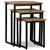 3 Piece Nesting Coffee Table Set Solid Reclaimed Teak