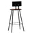 Bar Chairs 2 pcs Solid Reclaimed Wood