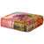 2-Seater Modular Pouffe Patchwork Fabric