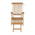 Deck Chair with Footrest Solid Teak Wood