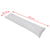 Side Sleeper Body Pillow 40x145 cm Grey