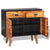 Sideboard Solid Acacia Wood 90x33.5x83 cm