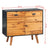 Sideboard Solid Acacia Wood 90x33.5x83 cm