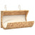 Cat Bed with Cushion Water Hyacinth 37x20x20 cm