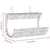 Cat Bed with Cushion Water Hyacinth 37x20x20 cm