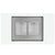 Island Range Hood 90 cm LCD Display Touch Sensor 756 m³/h LED