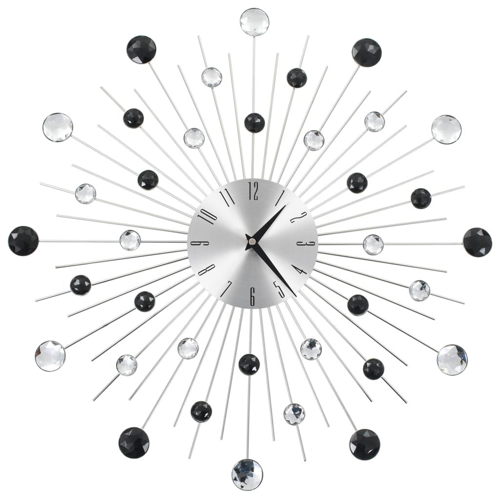 Wall Clock with Quartz Movement Modern Design 50 cm