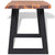 Bench Solid Acacia Wood 145 cm