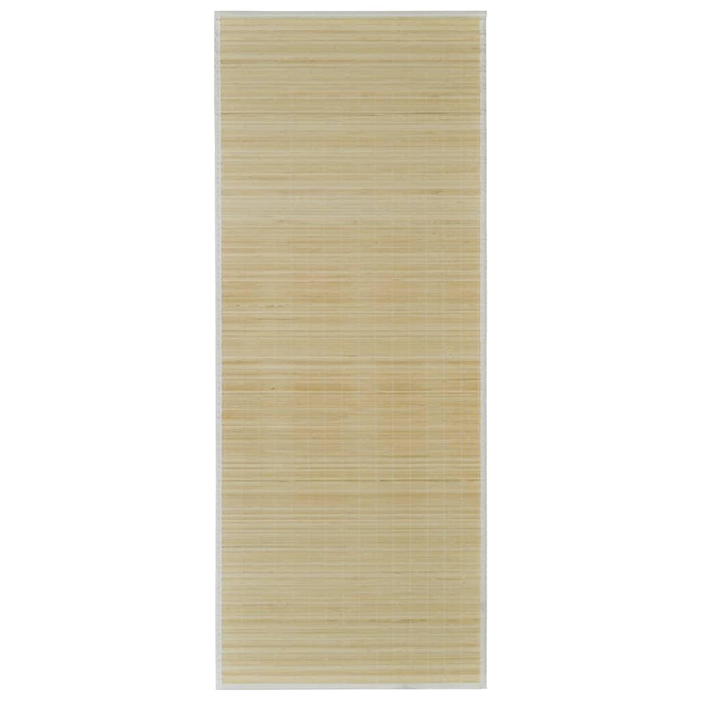 Rug Bamboo 100x160 cm Natural