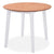 Dining Set 3 Pieces MDF and Rubberwood White