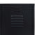 Wardrobe Metal Industrial Style 67x35x107 cm Black