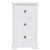 Bedside Cabinet MDF and Pinewood 35x32x59 cm