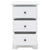 Bedside Cabinet MDF and Pinewood 35x32x59 cm