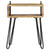 Bedside Table Solid Mango Wood 40x34x47 cm