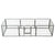 Dog Playpen 8 Panels Steel 80x60 cm Black