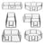 Dog Playpen 8 Panels Steel 80x60 cm Black