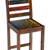 Bar Stools 2 pcs Solid Reclaimed Wood