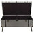 Coffee Table MDF and Aluminium 102x51x47.5 cm