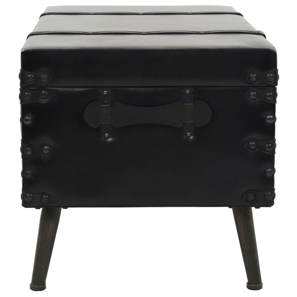 Coffee Table MDF and Steel 102x51x48 cm