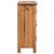 Bathroom Side Cabinet Solid Pinewood 59x32x80 cm