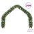 Christmas Garland Decorated with Baubles and LED Lights 20 m