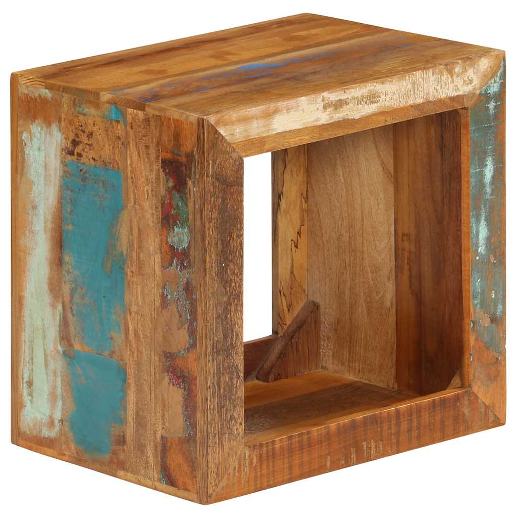 Stool 40x30x40 cm Solid Reclaimed Wood