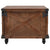 Coffee Table Solid Fir Wood 91x51x38 cm Brown
