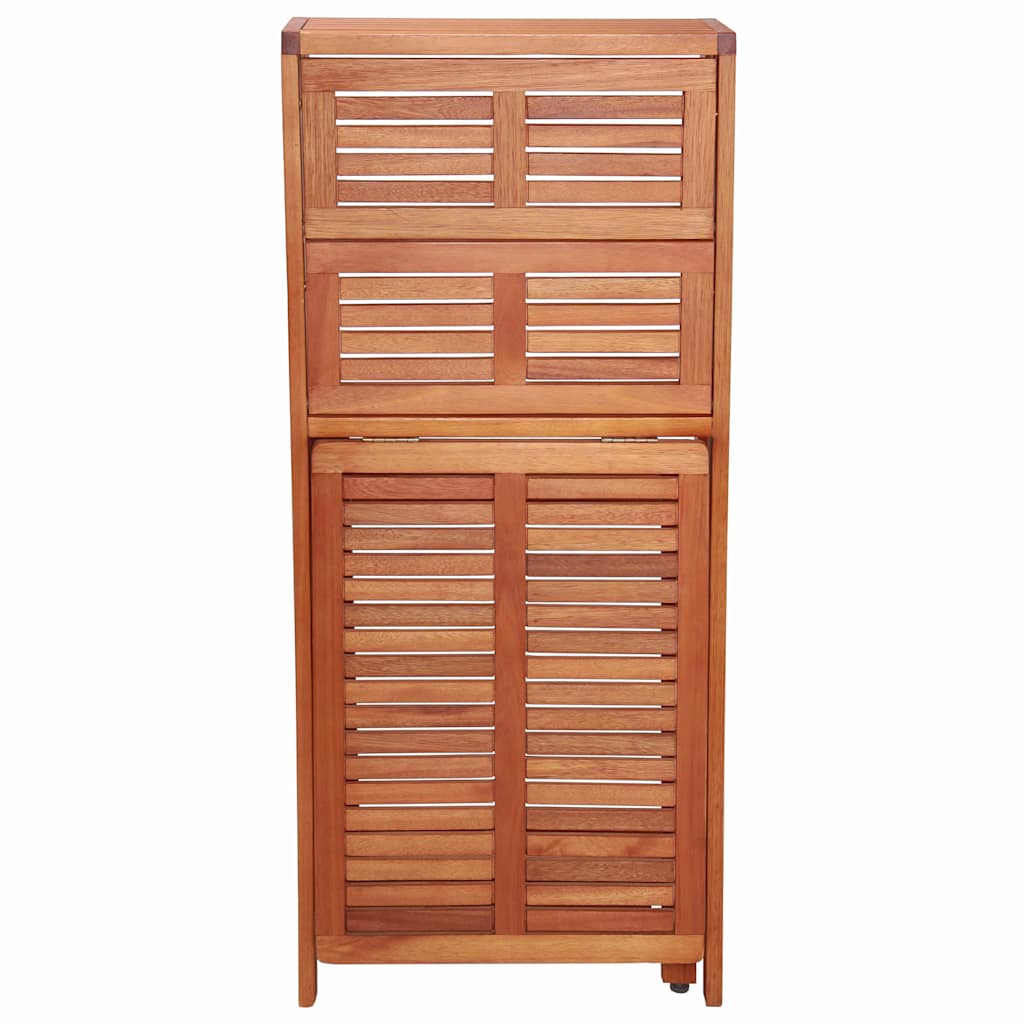 3 Piece Folding Bistro Set Solid Acacia Wood