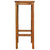 Bar Chairs 2 pcs Solid Acacia Wood
