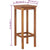 Bar Chairs 2 pcs Solid Acacia Wood