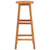 Bar Chairs 2 pcs Solid Acacia Wood