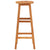 Bar Chairs 2 pcs Solid Acacia Wood
