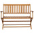 Garden Bench 120 cm Solid Acacia Wood