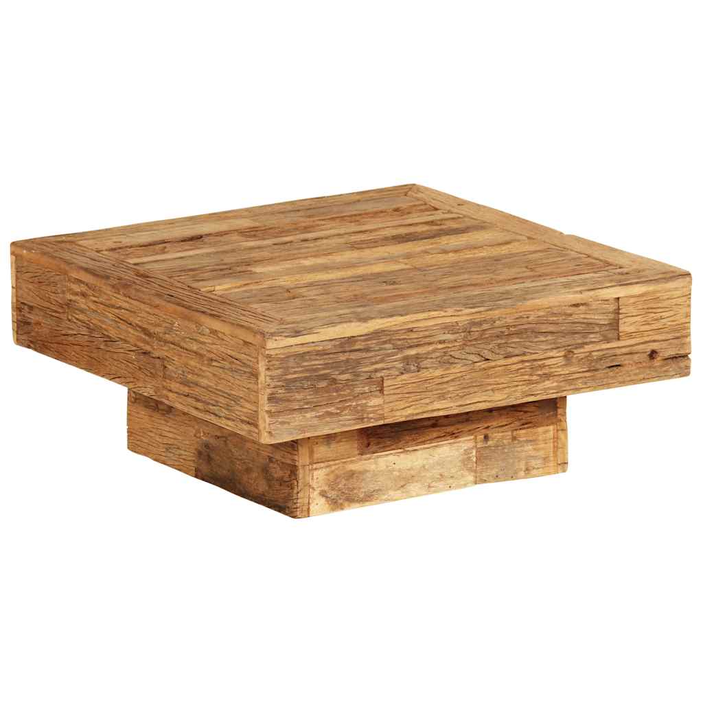 Coffee Table Solid Reclaimed Wood 70x70x30 cm