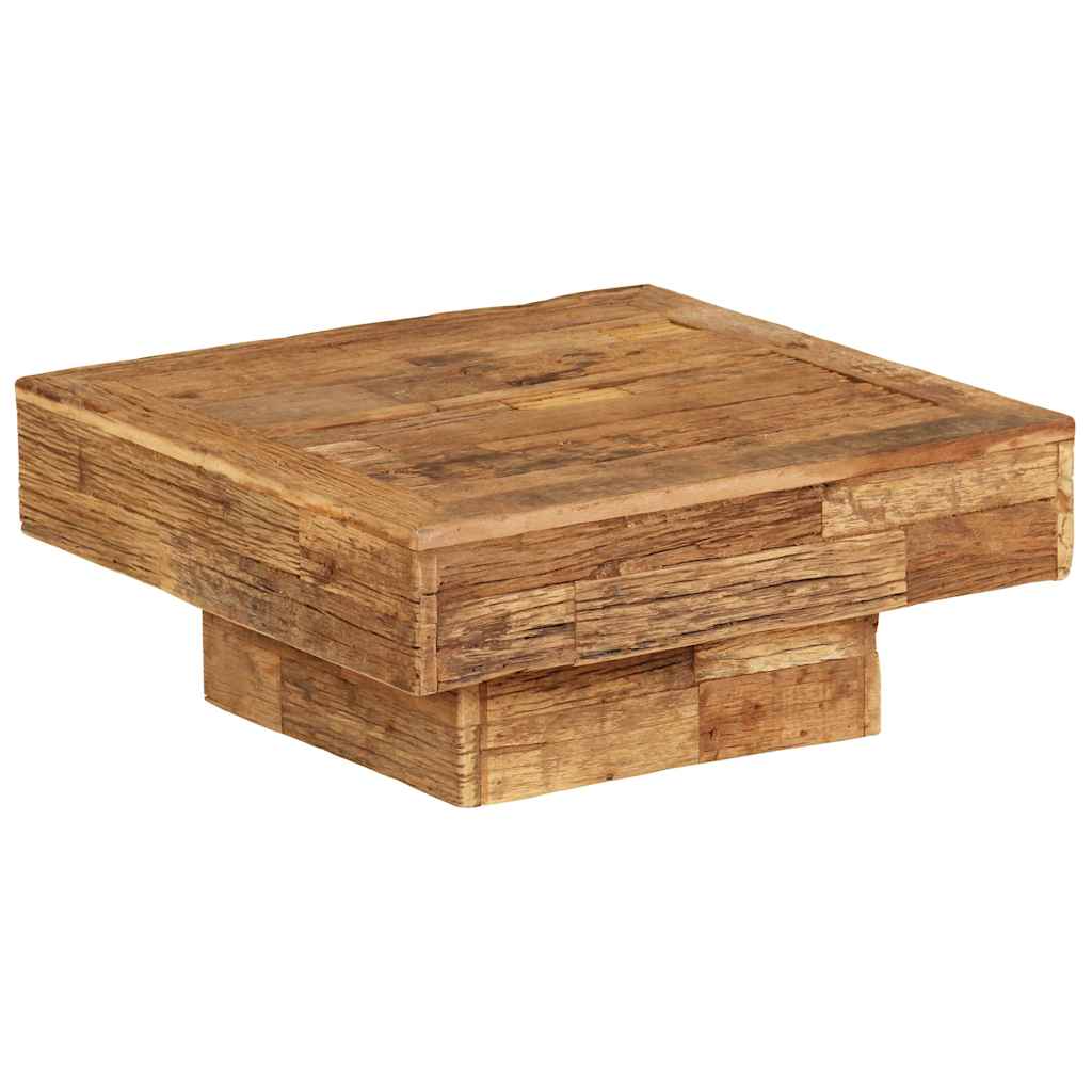 Coffee Table Solid Reclaimed Wood 70x70x30 cm