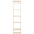 Ladder Wall Shelf Cedar Wood 41.5x30x176 cm
