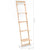 Ladder Wall Shelf Cedar Wood 41.5x30x176 cm