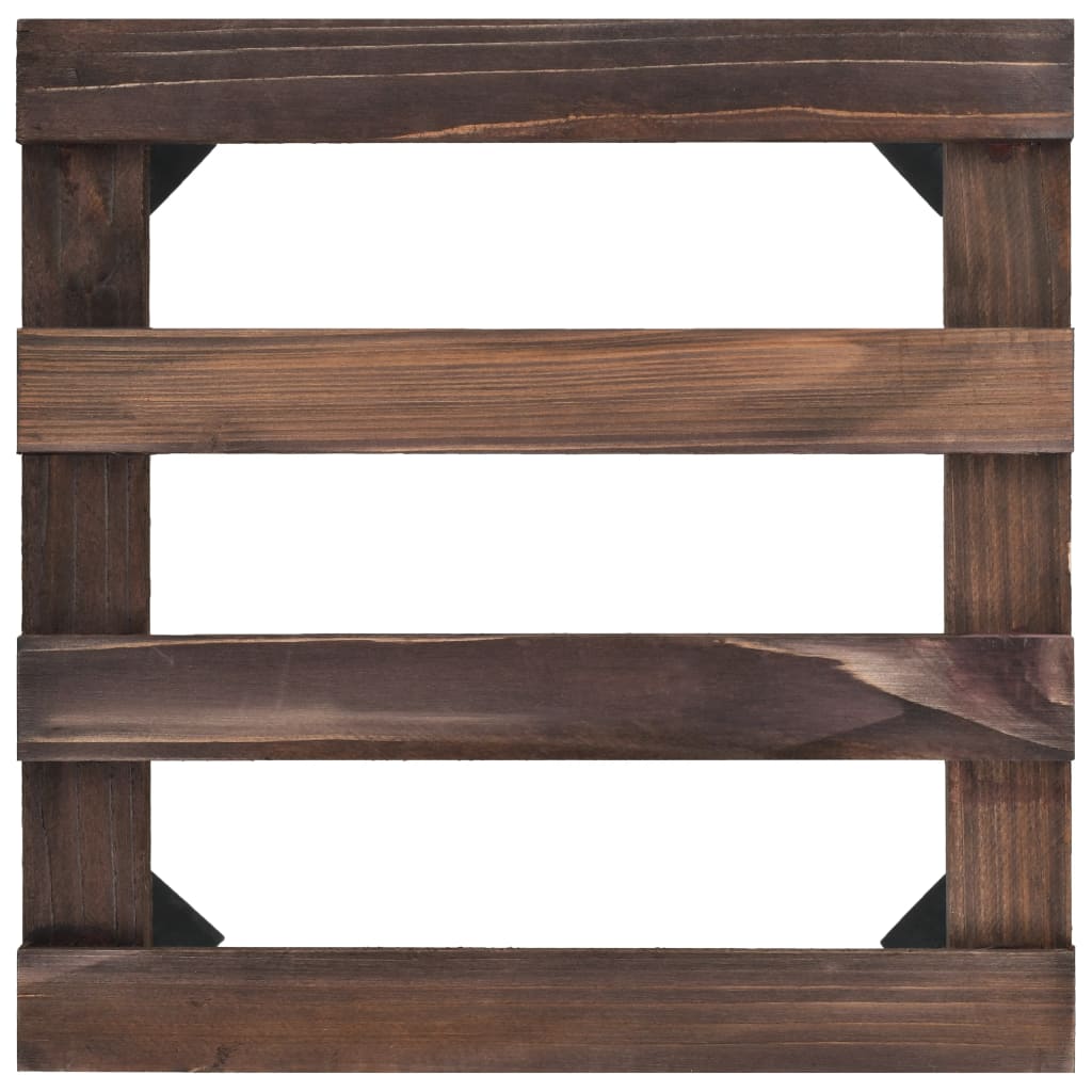Plant Rollers 4 pcs Cedar Wood 25x25 cm